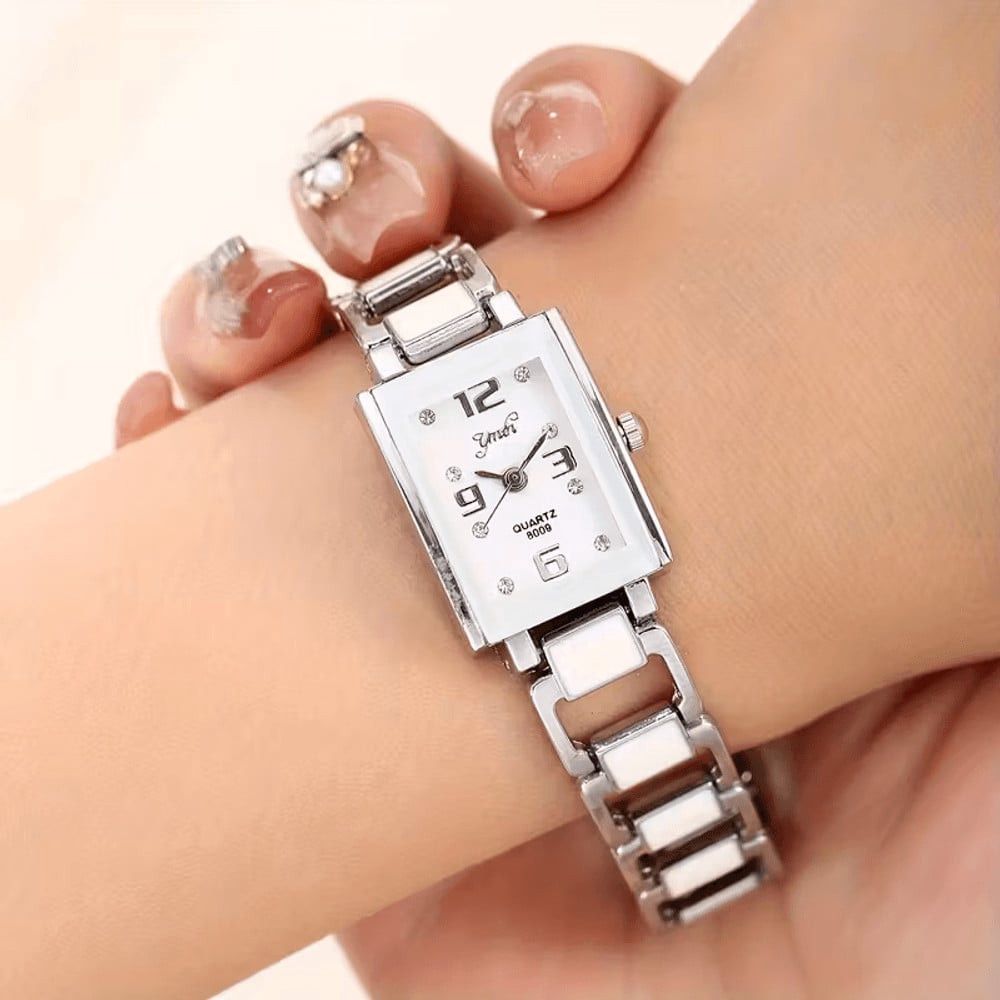 Bilək saatı minimalist analog kvarç gümüşü — Mallar, Bakı (2)