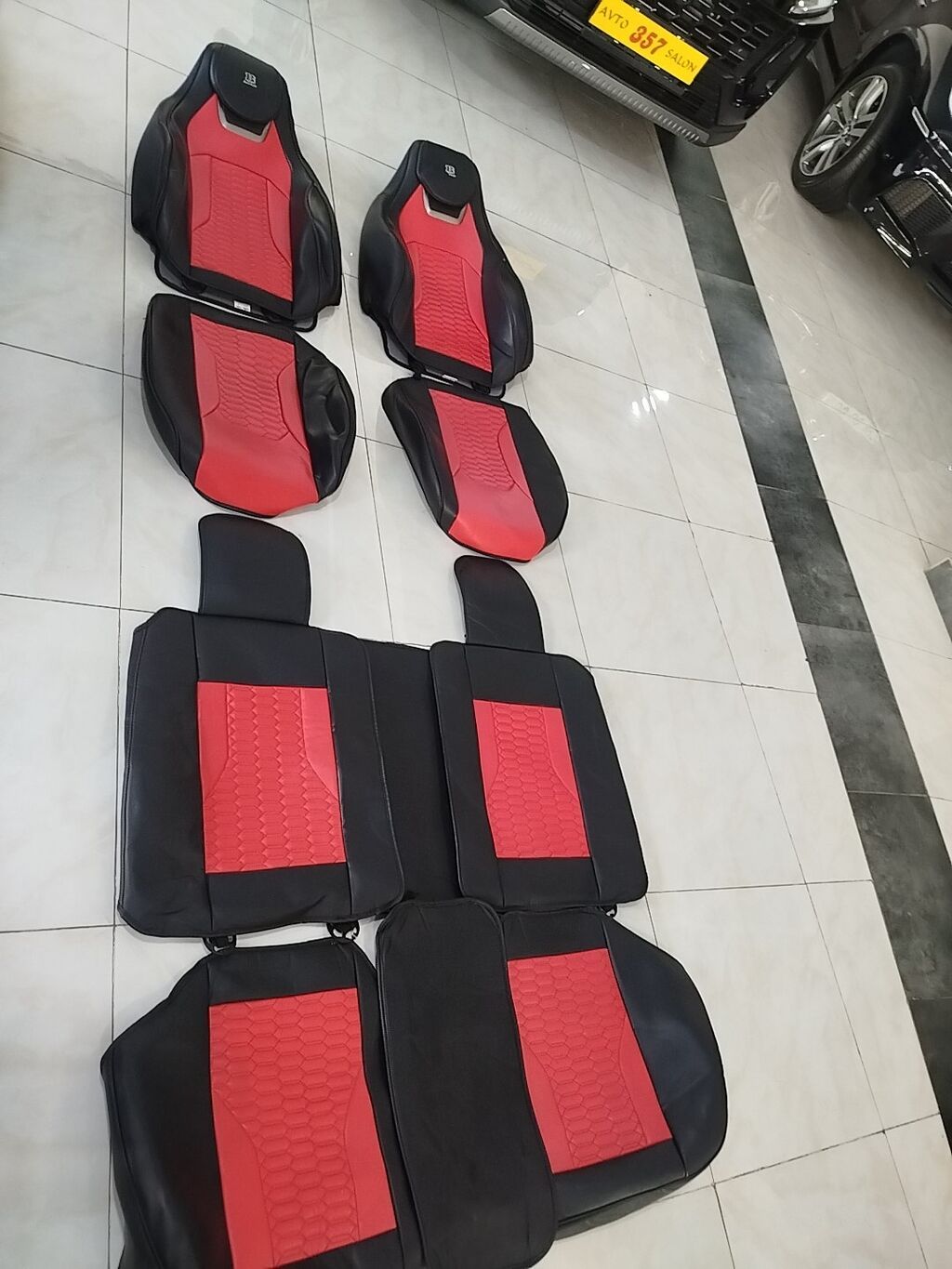 Universal Pilot Dəri oturacaq üzlükləri Tərlətməyən Məsaməli — Salon çəkiləri, Bakı (9)