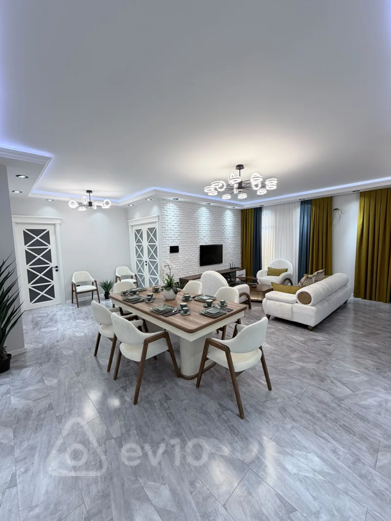 3 otaqlı mənzil, 145 m², Tibilisi prospekti — kirayə — Bakı