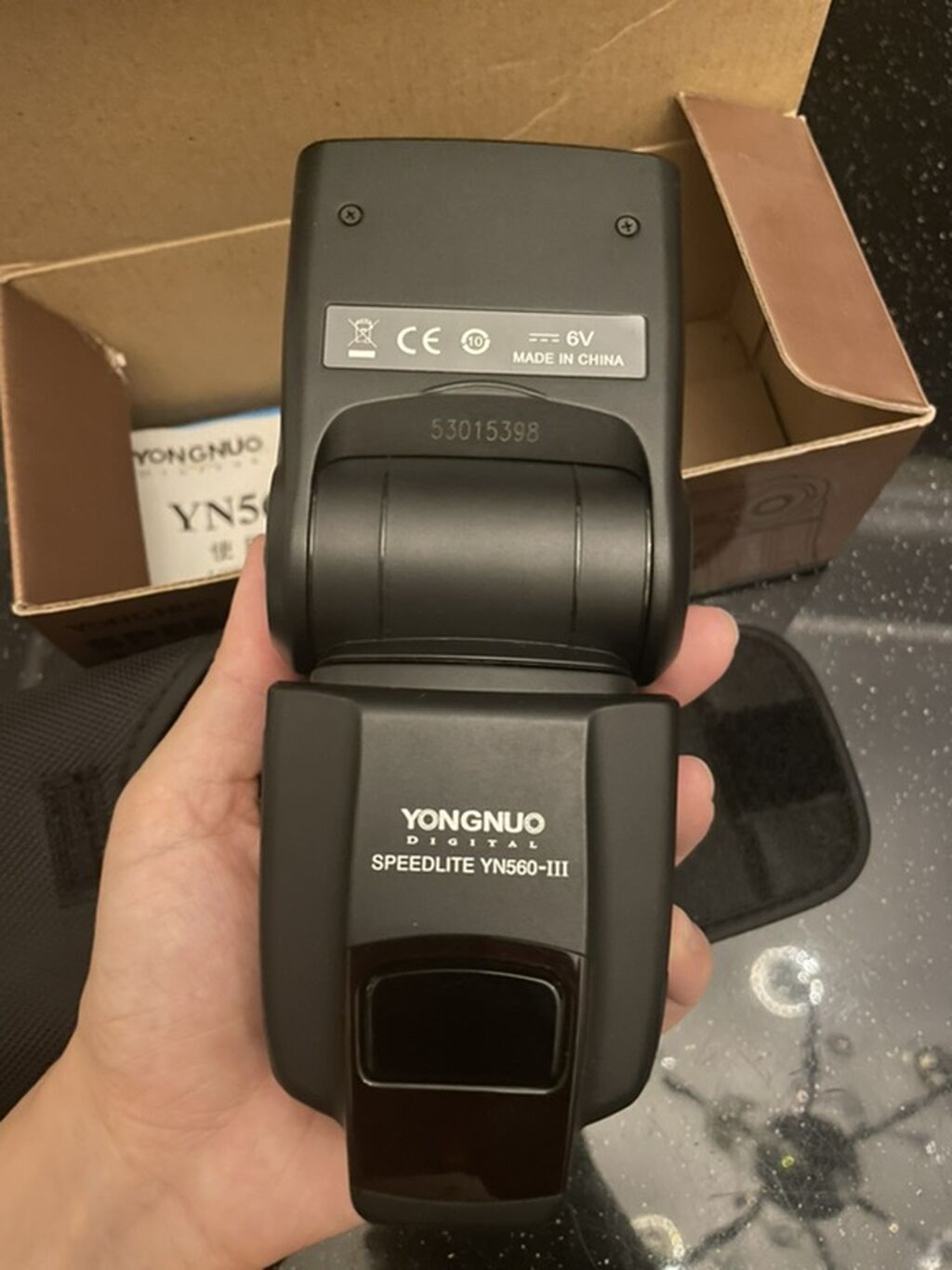Yongnuo Digital Speedlite YN560-III fotoaparat fleşi Xüsusiyyətlər — İşıq avadanlığı və aksesuarlar, Bakı (8)