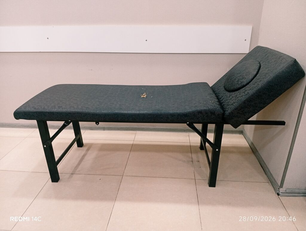 Tənzimlənən başlıq hissəli masaj/kosmetologiya çarpayısı - İstifadə — Mebel, Bakı (4)
