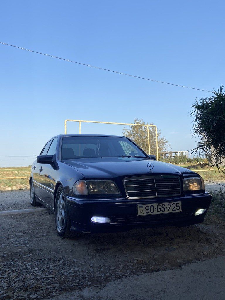 Mercedes C 240, 2.4 L, 1998 il, 420 000 km 90-GS-725 — Avtomobillər, Bakı (7)