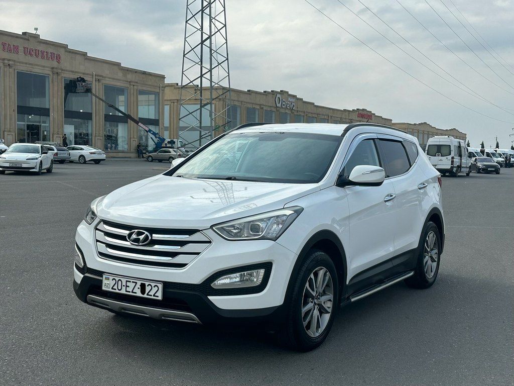 Hyundai Santa Fe, 2.0 L, 2012 il, 120 000 km — Avtomobillər, Gəncə (7)