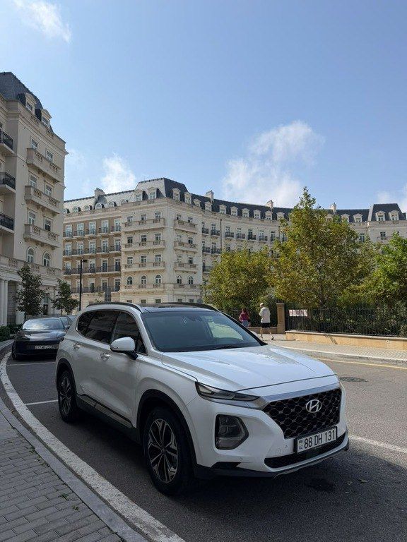 Hyundai Santa Fe, 2.0 L, 2018 il, 156 000 km 88-DH-131 — Avtomobillər, Bakı (2)