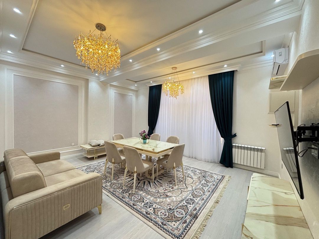 İcarəyə verilir 3 otaqlı yeni tikili 130 m² — Mənzil, Bakı (4)
