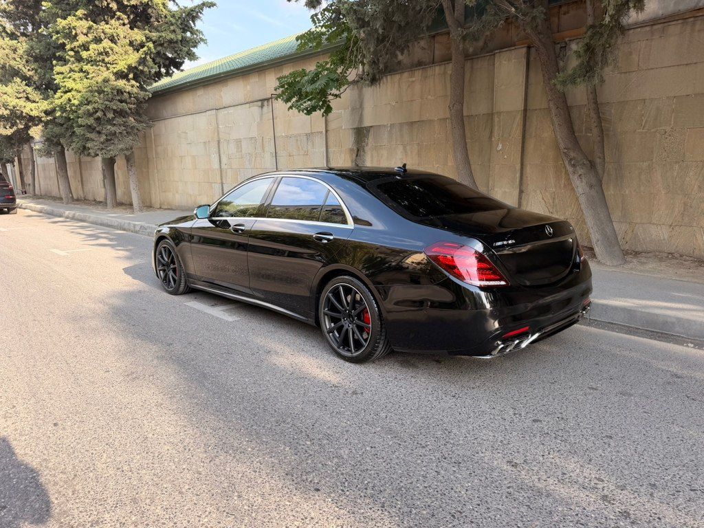 Mercedes S 500 4MATIC, 4.7 L, 2015 il, 157 000 km — Avtomobillər, Bakı (5)