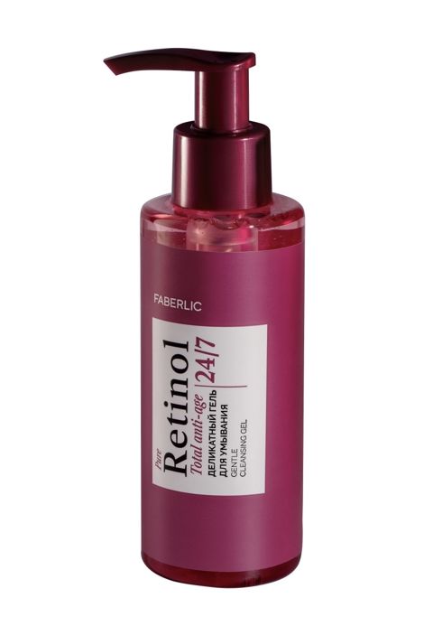 Üz üçün yuyunma geli Faberlic Retinol 24/7, 150 ml — Bakı