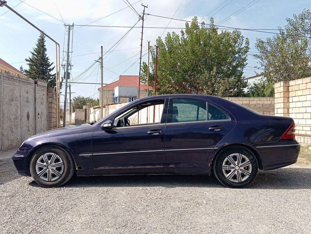 Mercedes C 220, 2.1 L, 2001 il, 296 000 km 99-GH-860 — Avtomobillər, Sabirabad (8)
