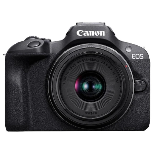 Canon EOS R100 RF-S 18-45mm IS STM Mirrorless Camera 6052C034 — Bakı