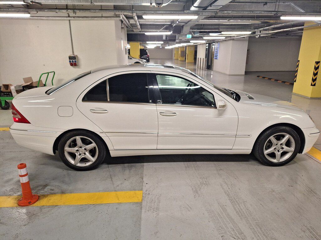 Mercedes C 240, 2.6 L, 2003 il, 256 380 km 00-ID-065 — Avtomobillər, Gəncə (6)