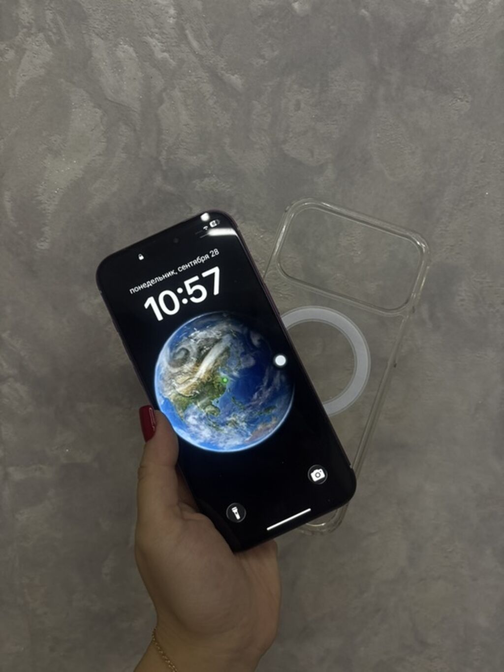 IPhone 14, Deep Purple, Face ID — Apple iPhone, Bakı (3)