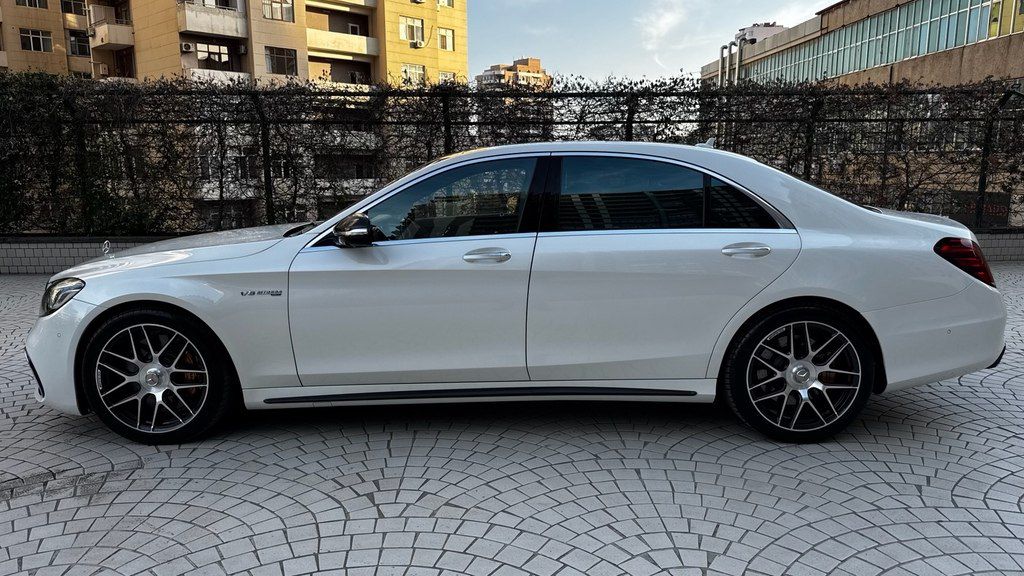 Mercedes S 63 AMG 4MATIC, 5.5 L, 2015 il, 70 000 km — Avtomobillər, Bakı (7)
