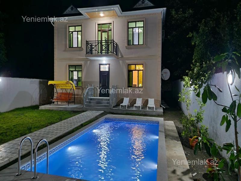 Günlük 4 otaqlı Həyət evi / Villa, 250 m², Qəbələ — Ev, villa, Qəbələ (2)
