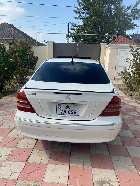 Mercedes C 240, 2.6 L, 2001 il, 290 000 km 90-VA-098 — Avtomobillər, Mingəçevir (11)