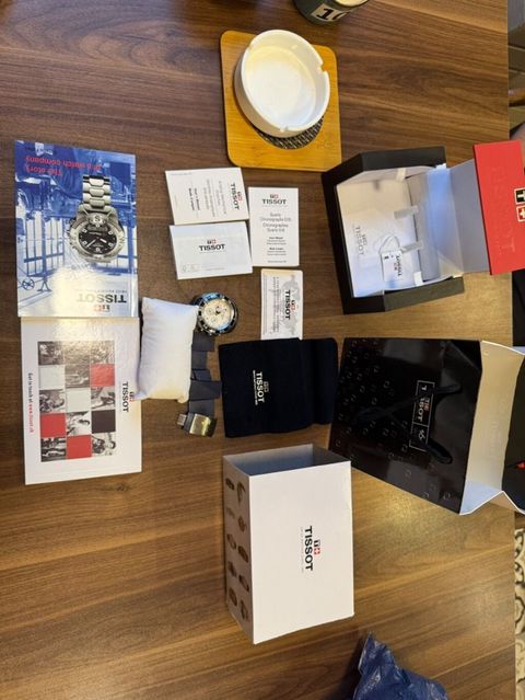 Tissot Sailing-Touch (T056) kişi qol saatı Sadece remeni qırılıb — Masazır