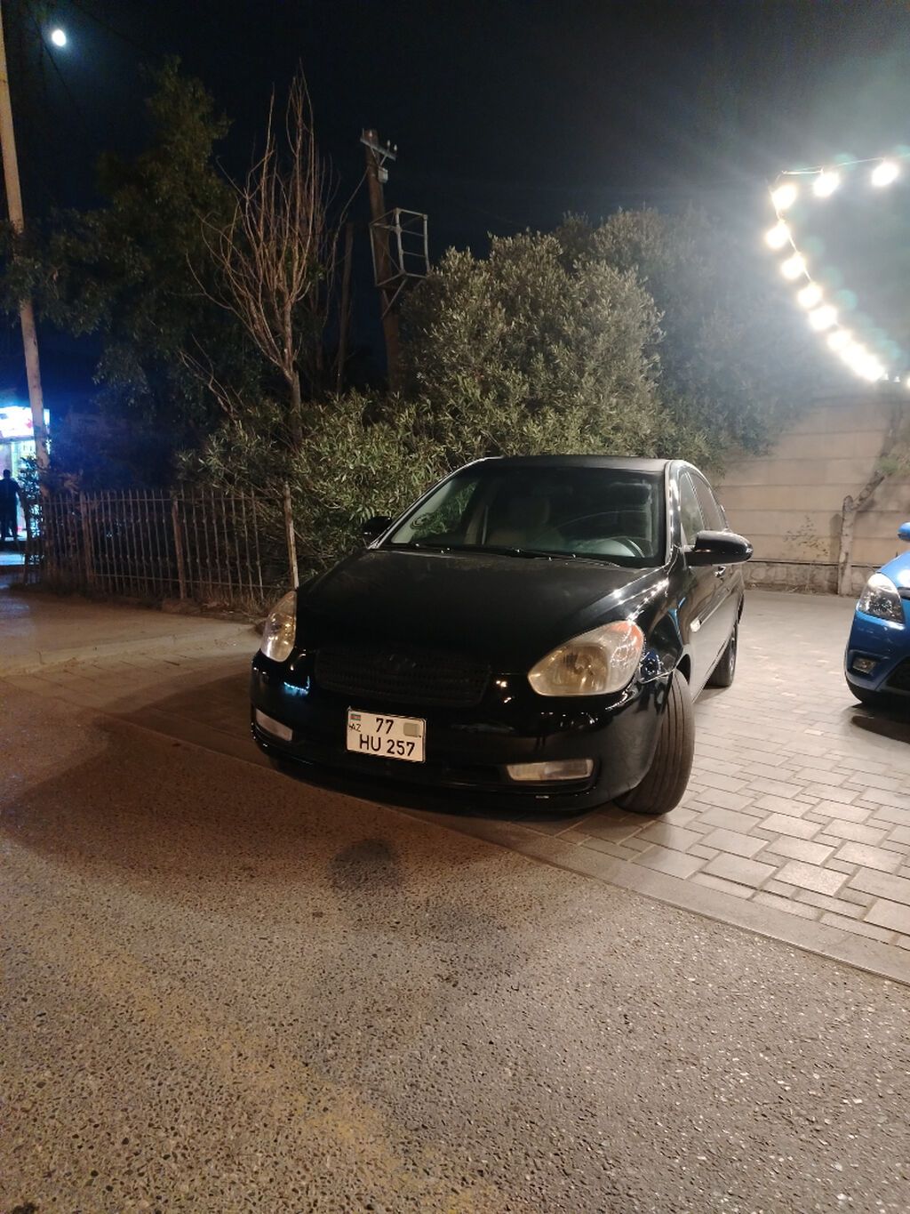 Hyundai Accent: 1.5 l 2008 il Sedan 77-HU-257 — Avtomobillər, Bakı (7)