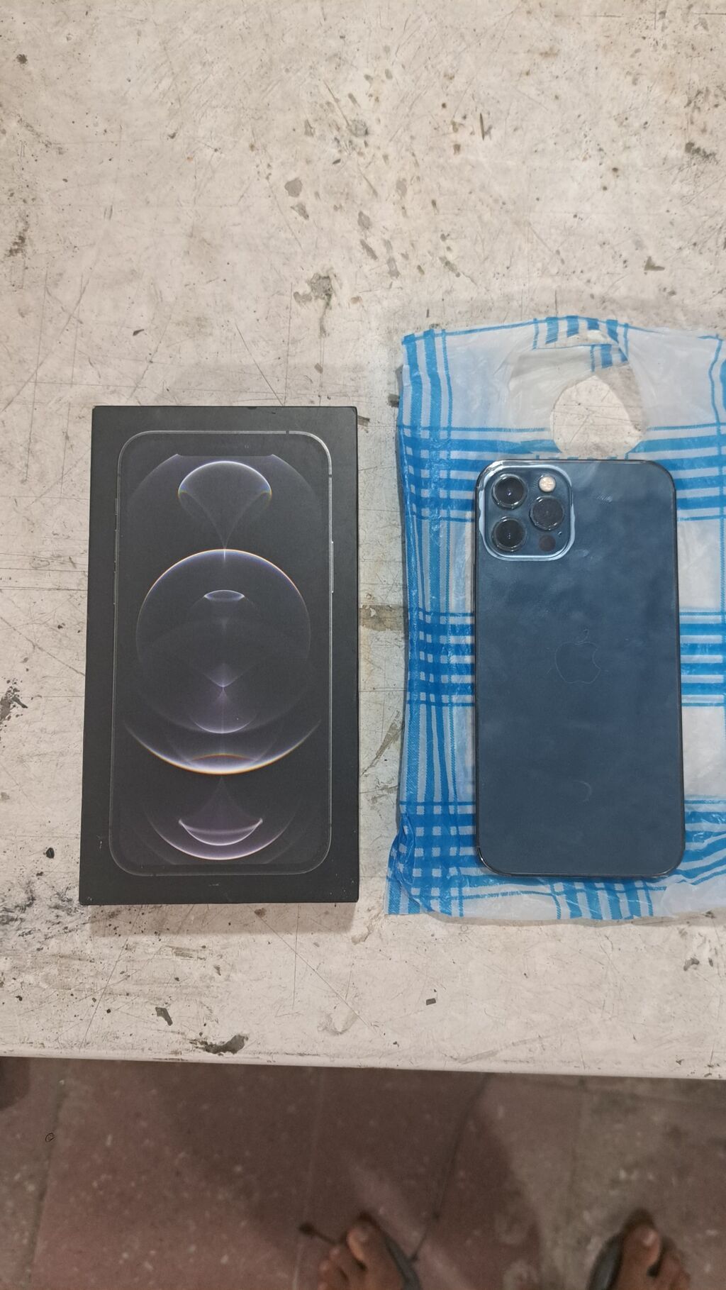 IPhone 12 Pro, 128 GB, Pacific Blue, Face ID — Apple iPhone, Bakı