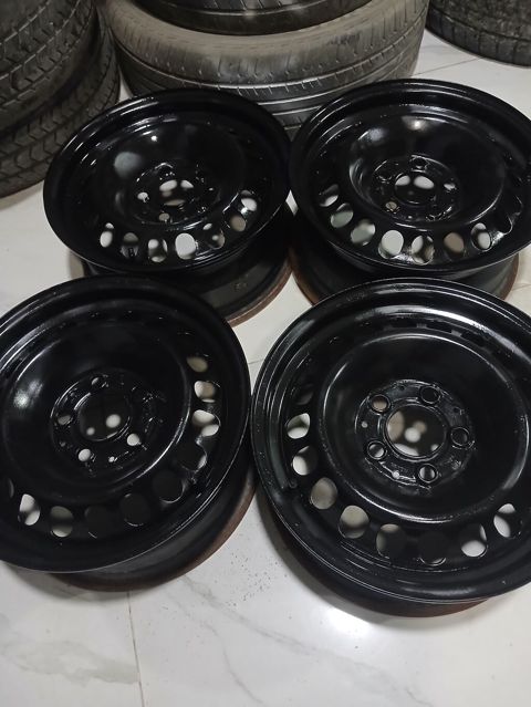 satlir: 4 ədəd qara rəngli5 bolt polad disk komplekti — Mehdiabad