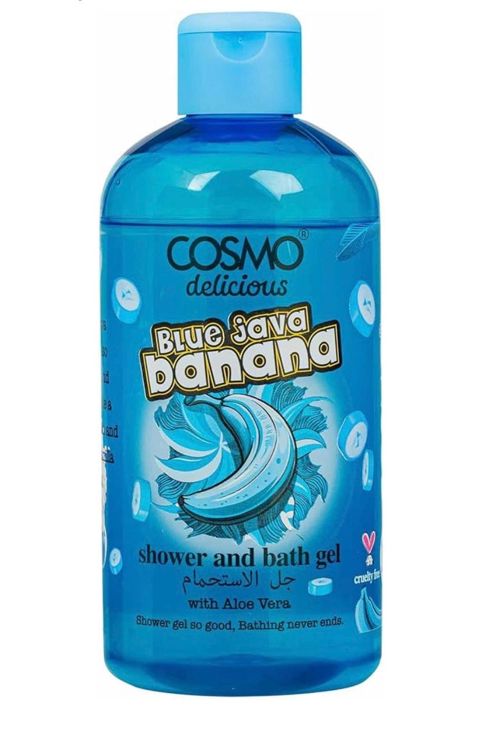 Duş geli Cosmo Delicious Blue Java Banana With Aloe Vera 500 ml — Bakı