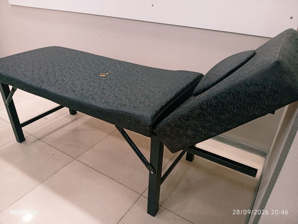 Tənzimlənən başlıq hissəli masaj/kosmetologiya çarpayısı - İstifadə — Mebel, Bakı (2)