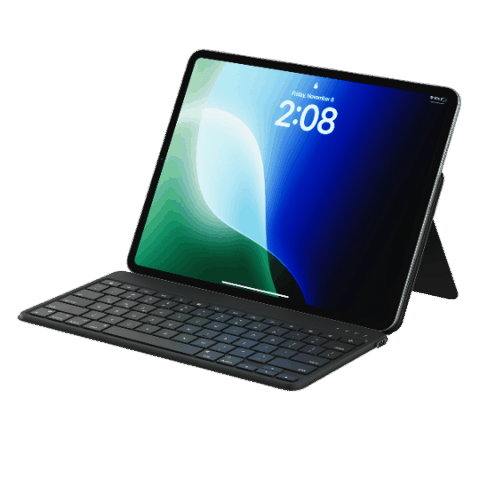 Satechi On The Go Bluetooth Keyboard with Stand Black — Bakı