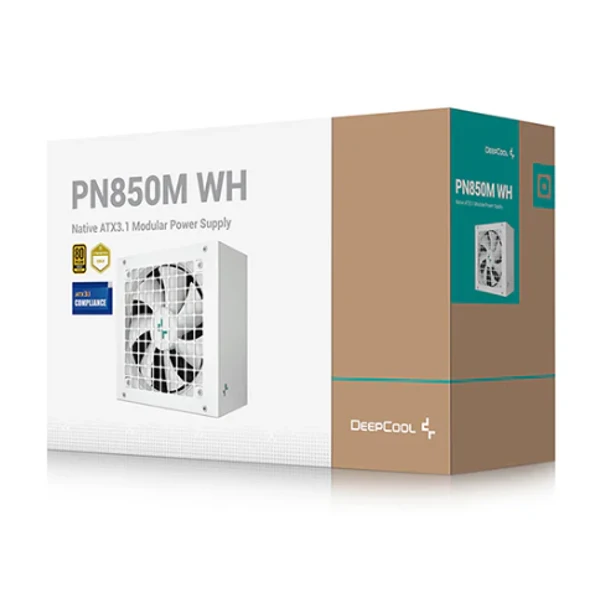 DeepCool PN850M WH 850W 80 Plus Gold Power Supply — Bakı