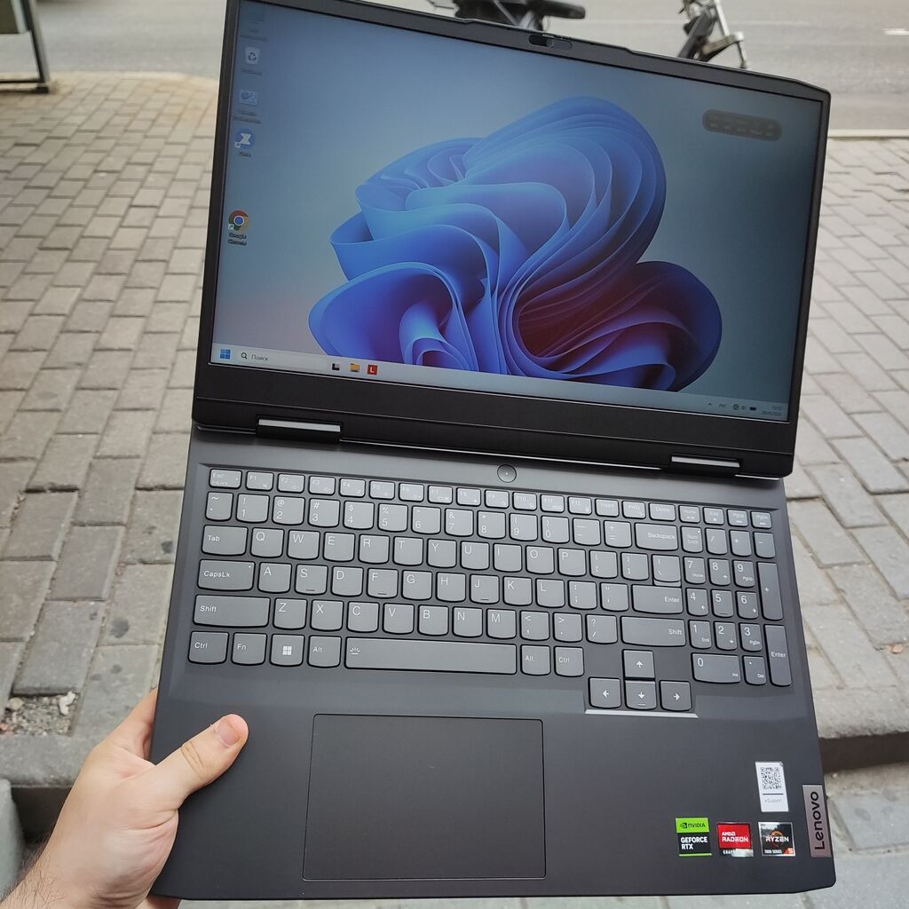 RTX 2050/16GB DDR5/15'6 ekran 120HZ/12 nüvə Şəkillərdə görünən, gözəl — Digər notbuklar, Bakı (2)