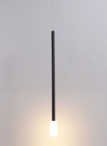 Asma çıraq, LED, 1W, 3000K, 70 lm, qara, D35xH520 mm, IP20 - LSP378-BK — Bakı