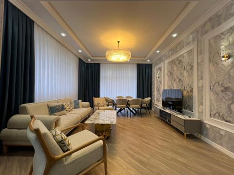 İcarəyə verilir 3 otaqlı yeni tikili 120 m² — Bakı