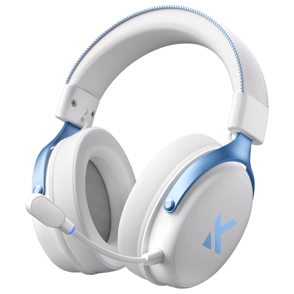 Mchose V9 Pro Wireless White Blue — Mallar, Bakı