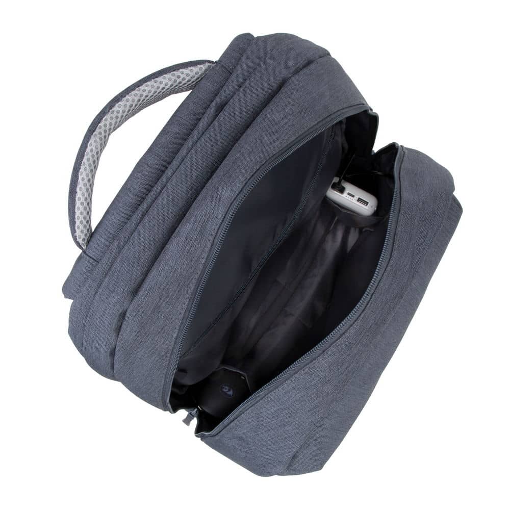Noutbuk Bel çantası 17.3 Rıvacase 7567 dark grey — Mallar, Bakı (7)