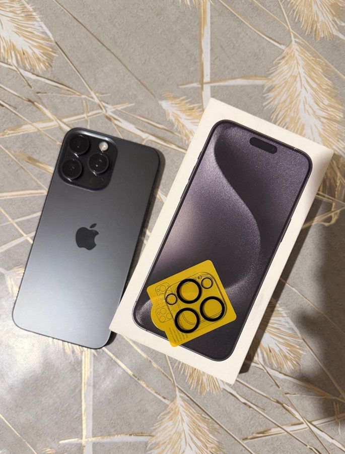 Apple iPhone 15 Pro Max Black Titanium 256 GB/8 GB — Smartfonlar, Bakı (7)