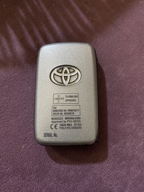 Toyota smart açar fobu – orijinal Xüsusiyyətlər: - Marka: Toyota — Bakı