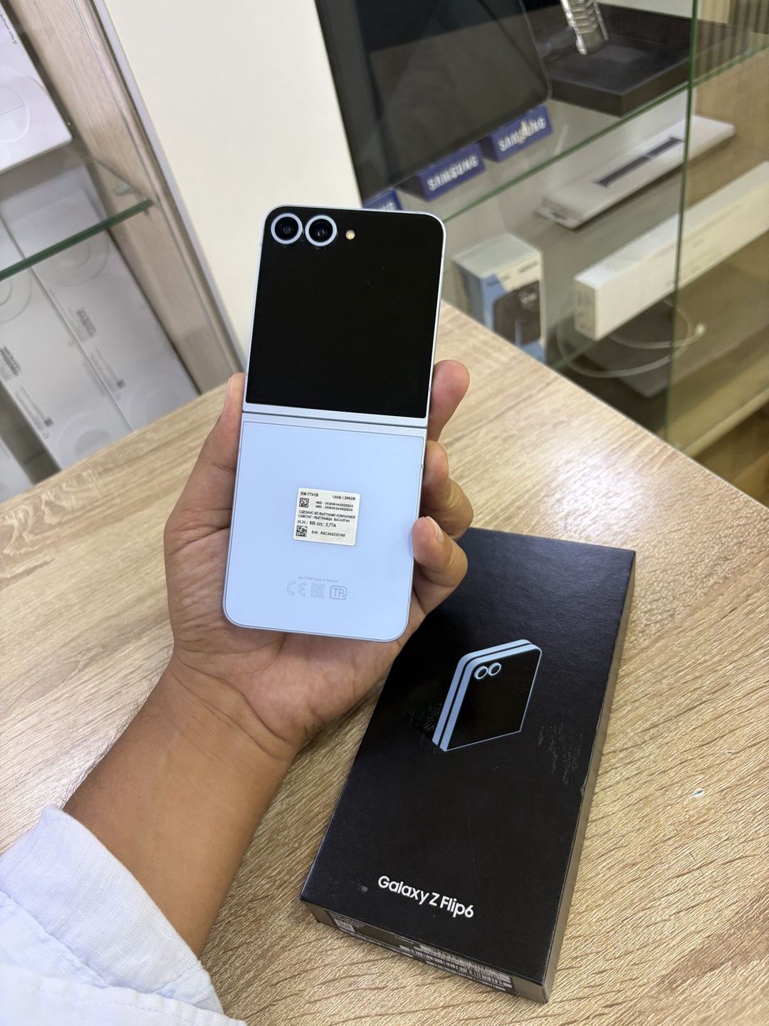 Samsung Galaxy Z Flip 6 Blue 256GB/12GB — Smartfonlar, Bakı (2)