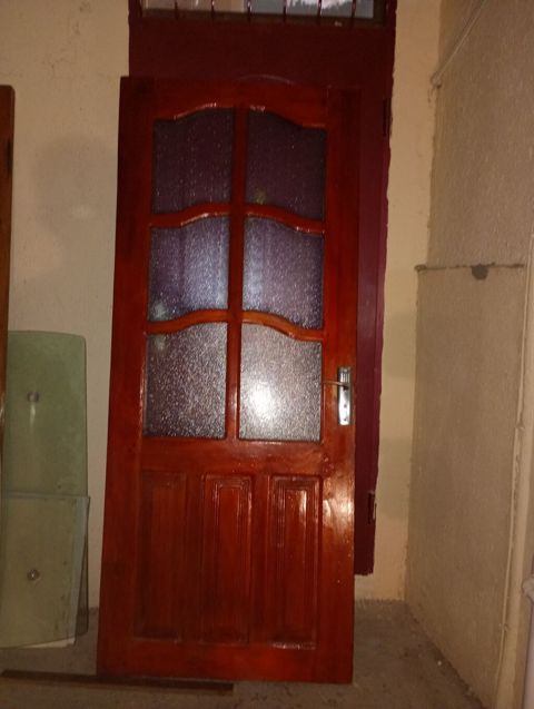 Taxta giriş/otaq qapısı - Material: keyfiyyətli ağac (masiv), laklı — Bakı