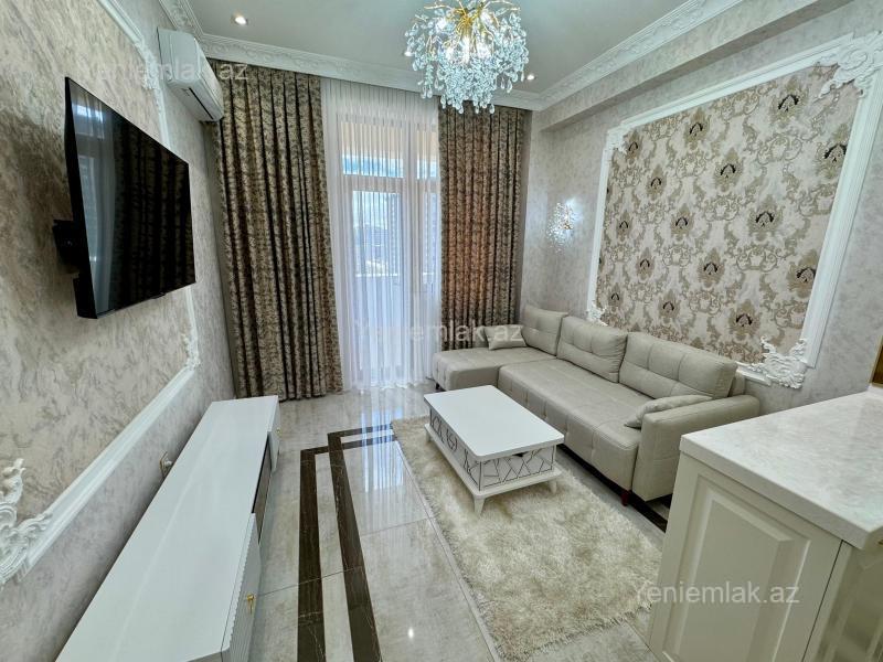 Kirayə 2 otaqlı Bina evi menzil (Yeni tikili), 60 m², Xətai rayonu — Mənzil, Bakı (2)