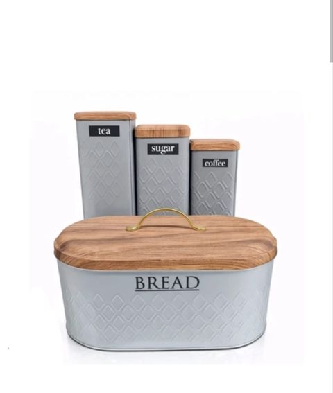 Çörək qabı dəsti No brand, oval, düz, paslanmayan polad, boz — Bakı