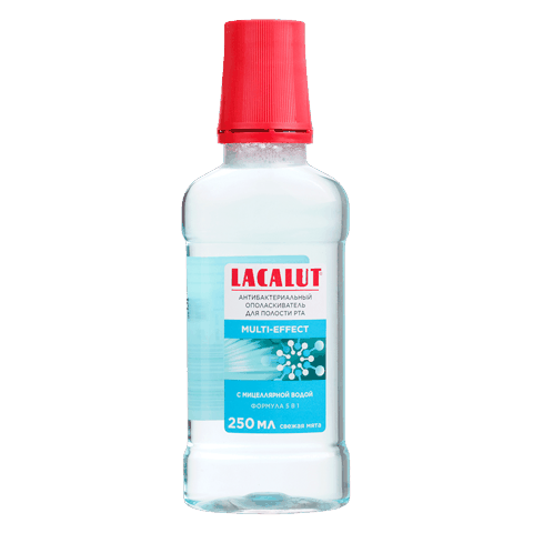 Ağız boşluğu üçün yaxalayıcı Lacalut Multi-Effect 250 ml — Bakı