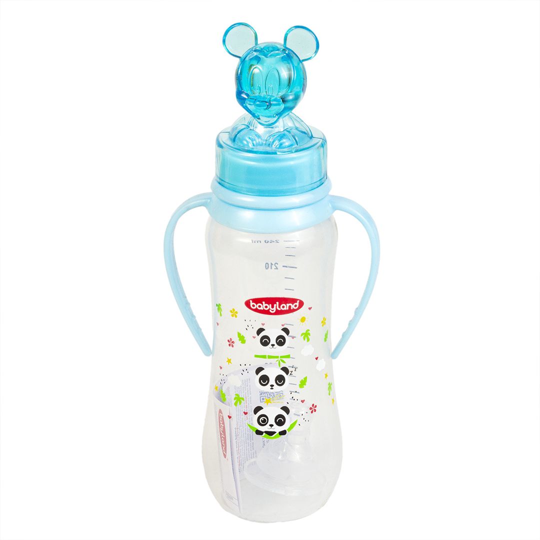 Qidalanma üçün qab Baby Land Anti Colic, mavi, 240 ml — Mallar, Bakı (2)