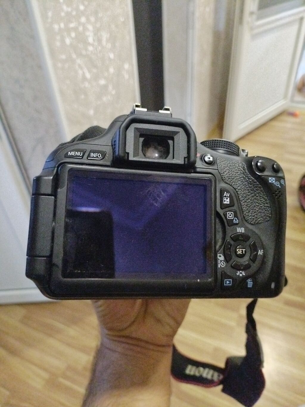Canon EOS 600D Dslr fotoaparat dəsti - Korpus: Canon EOS 600D (Full — Fotoaparat, Bakı (4)