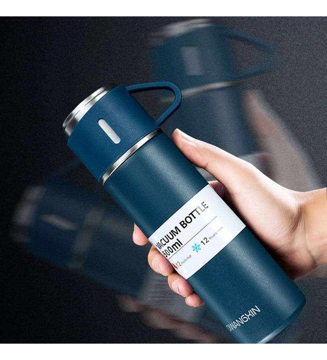 Termos CP503D, 500 ml, paslanmayan polad, göy — Mallar, Bakı (2)