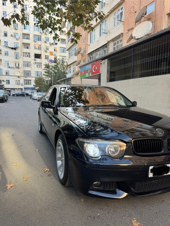 BMW 745, 4.4 L, 2002 il, 176 000 km — Avtomobillər, Bakı (2)