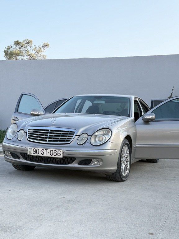 Mercedes E 240, 2.6 L, 2003 il, 349 000 km 90-ST-066 — Avtomobillər, Beyləqan (8)