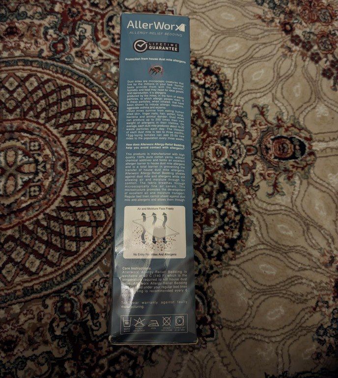 Anti-allergik yataq dəsti "Allerworx" — Tekstil, Bakı (9)