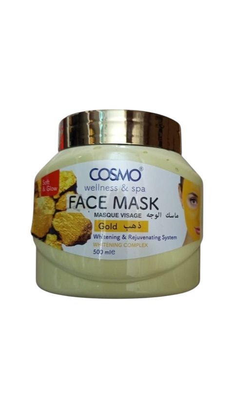 Üz üçün krem-maska Cosmo Wellness & Spa Qızılı 500 ml — Bakı