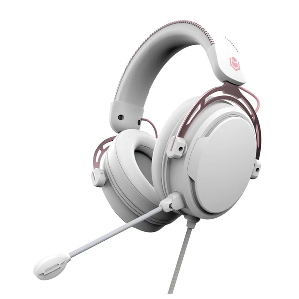 Wired headset IO by Red Square Graphite v2 Edition Pink/White — Bakı