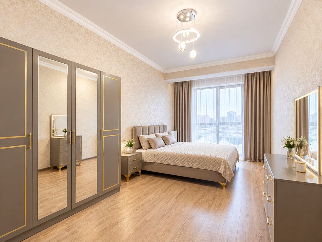 İcarəyə verilir 3 otaqlı yeni tikili 120 m² — Mənzil, Bakı (8)