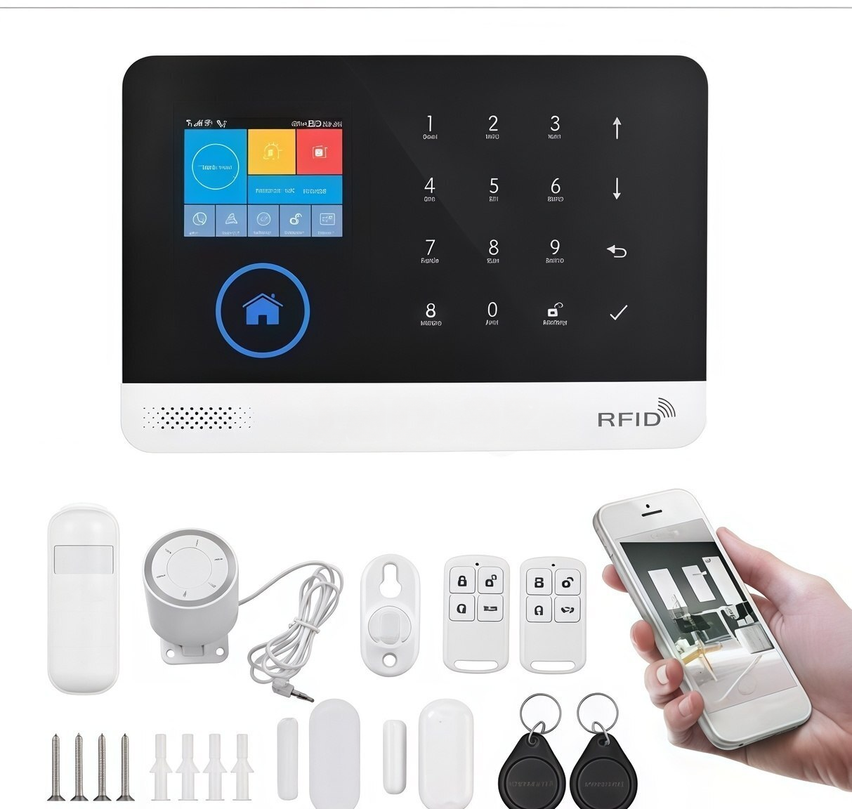 Siqnalizasiya sistemi TH-Vision Tuya Smart — Mallar, Bakı (2)