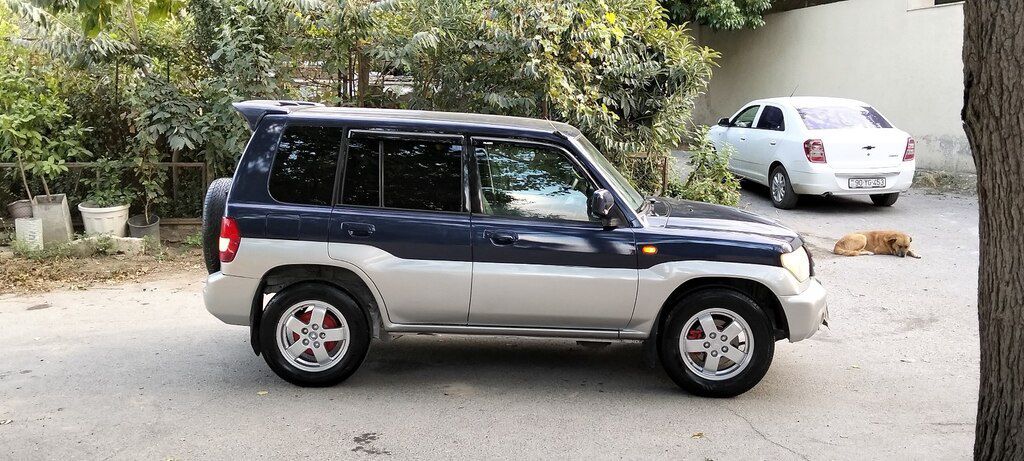 Mitsubishi Pajero io, 2.0 L, 2000 il, 350 200 km — Avtomobillər, Bakı (8)
