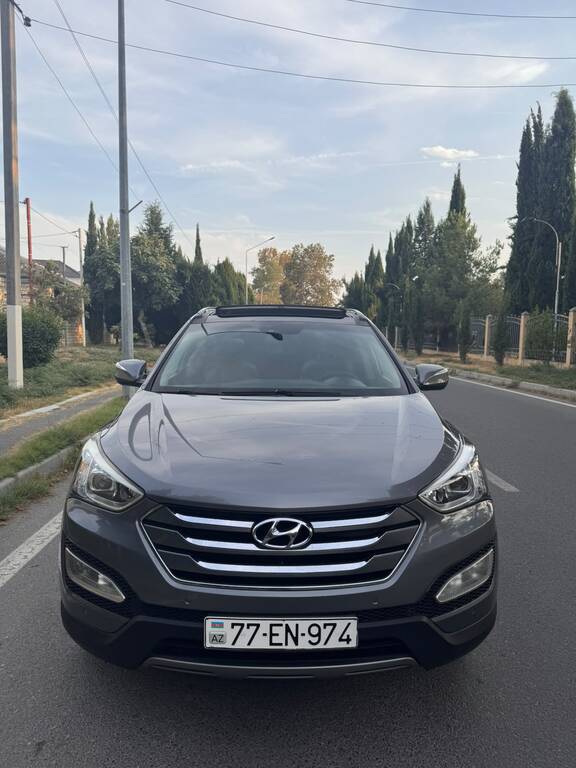 Hyundai Santa Fe, 2.0 L, 2012 il, 186 123 km 77-EN-974 — Avtomobillər, Bakı (4)